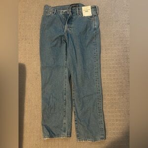2 Pairs Abercrombie & Fitch Relaxed Fit Blue Jeans
